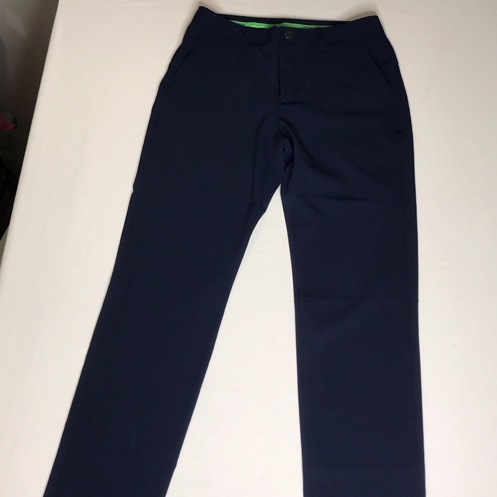 Bonobos Blue Chinos Flat Front Straight Leg